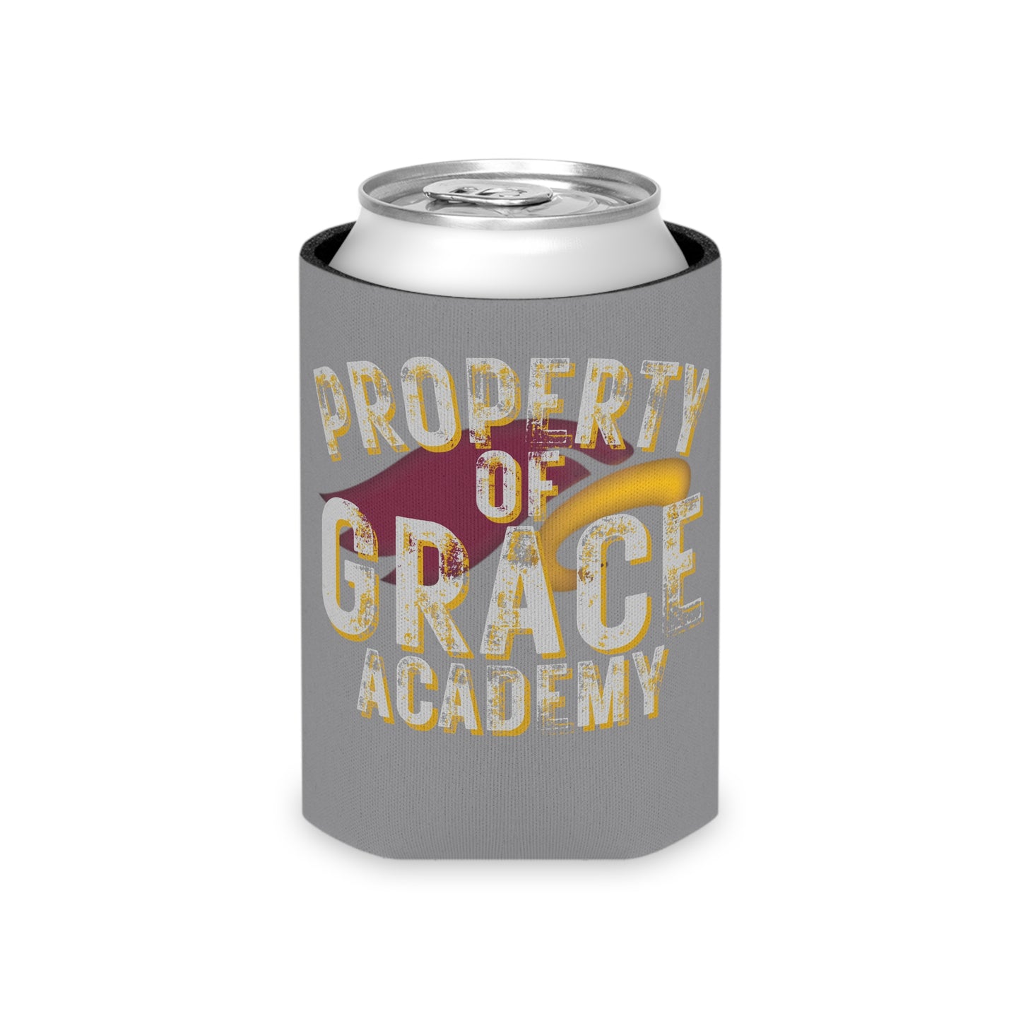 "PROPERTY OF" - Can Cooler (grey)