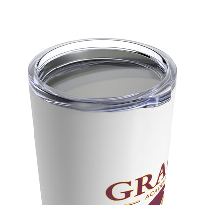 "GRACE ACADEMY" - Tumbler 20oz (white)