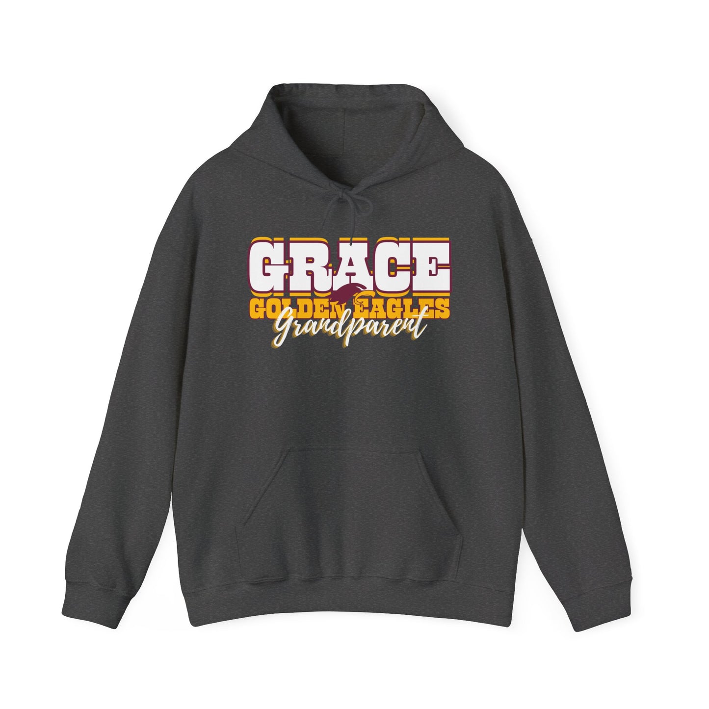 "GRANDPARENT - GOLDEN EAGLES" - Unisex Hooded Sweatshirt