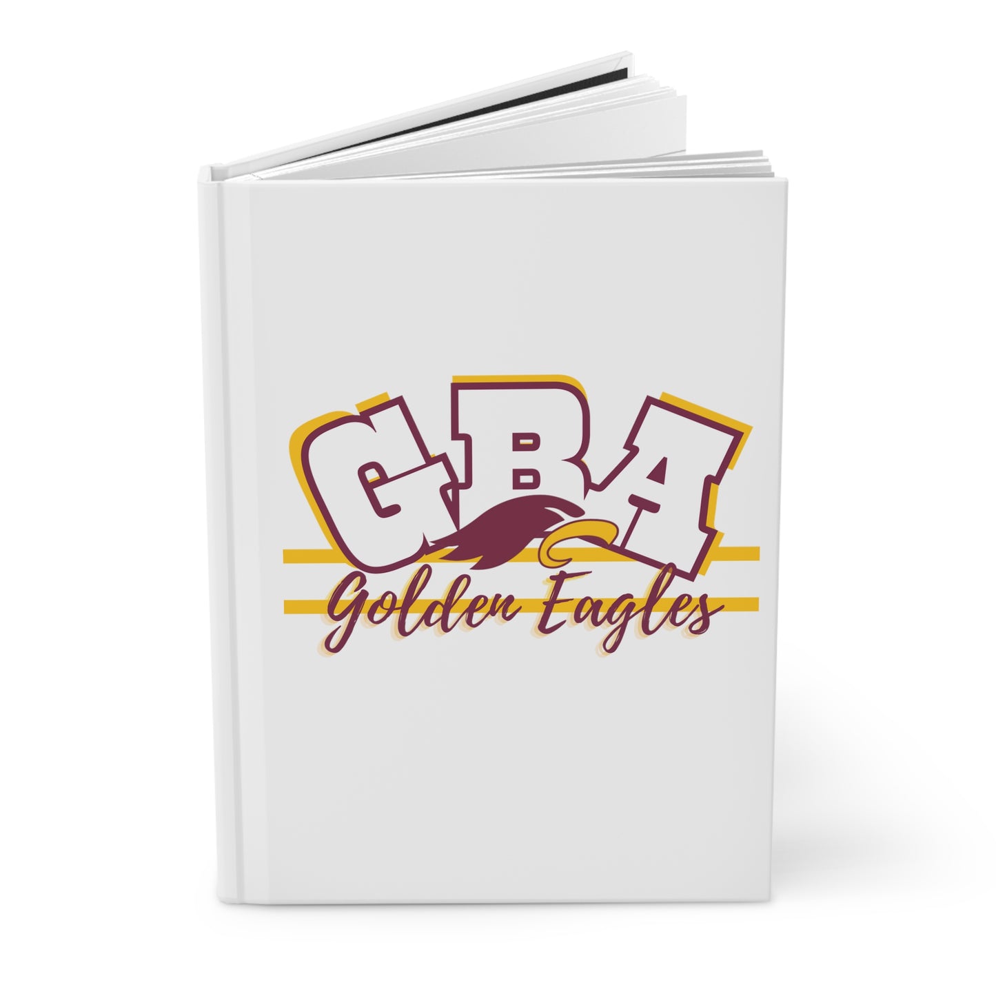 "GBA" Hardcover Journal (white)