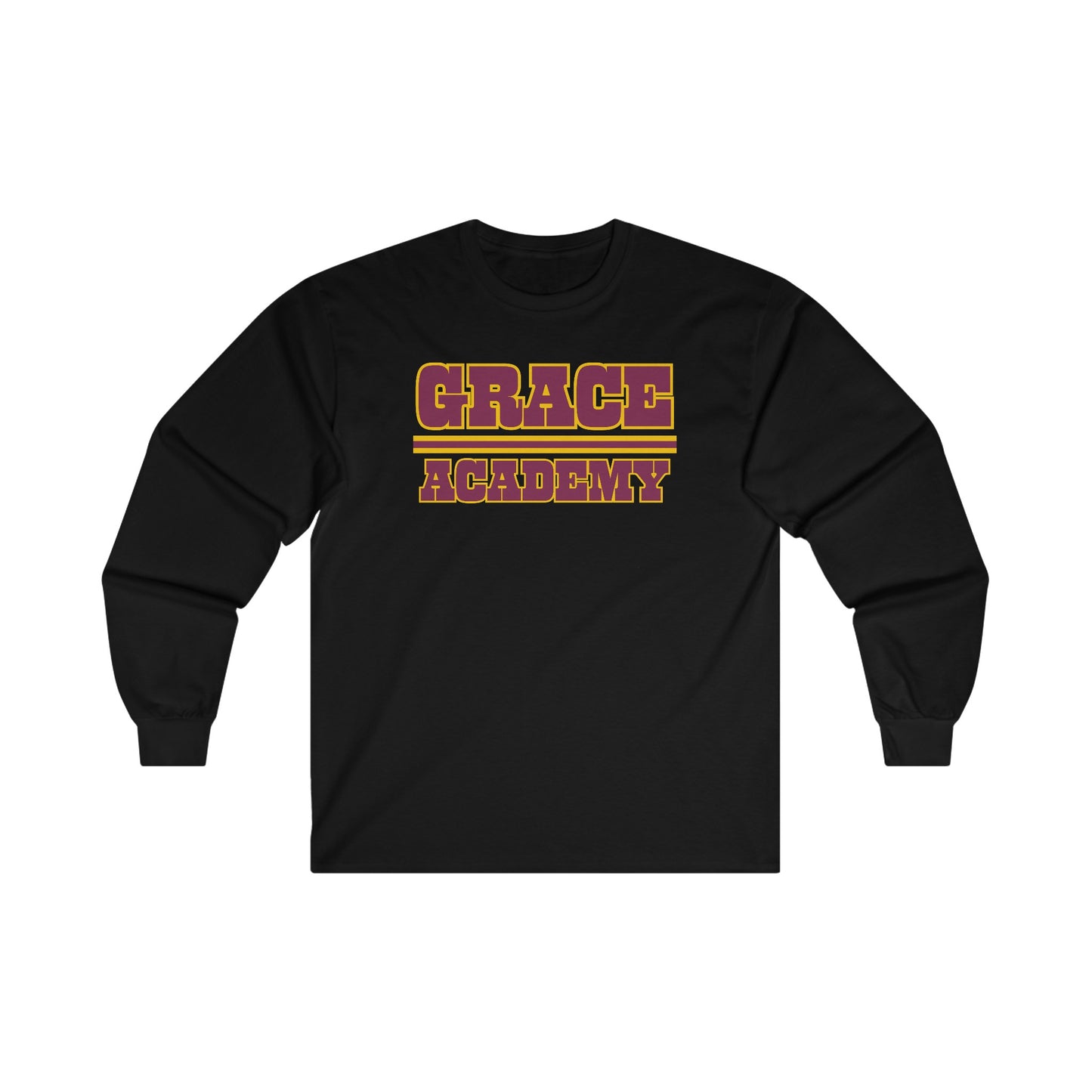 "GRACE ACADEMY"_style2 Unisex Long Sleeve Tee