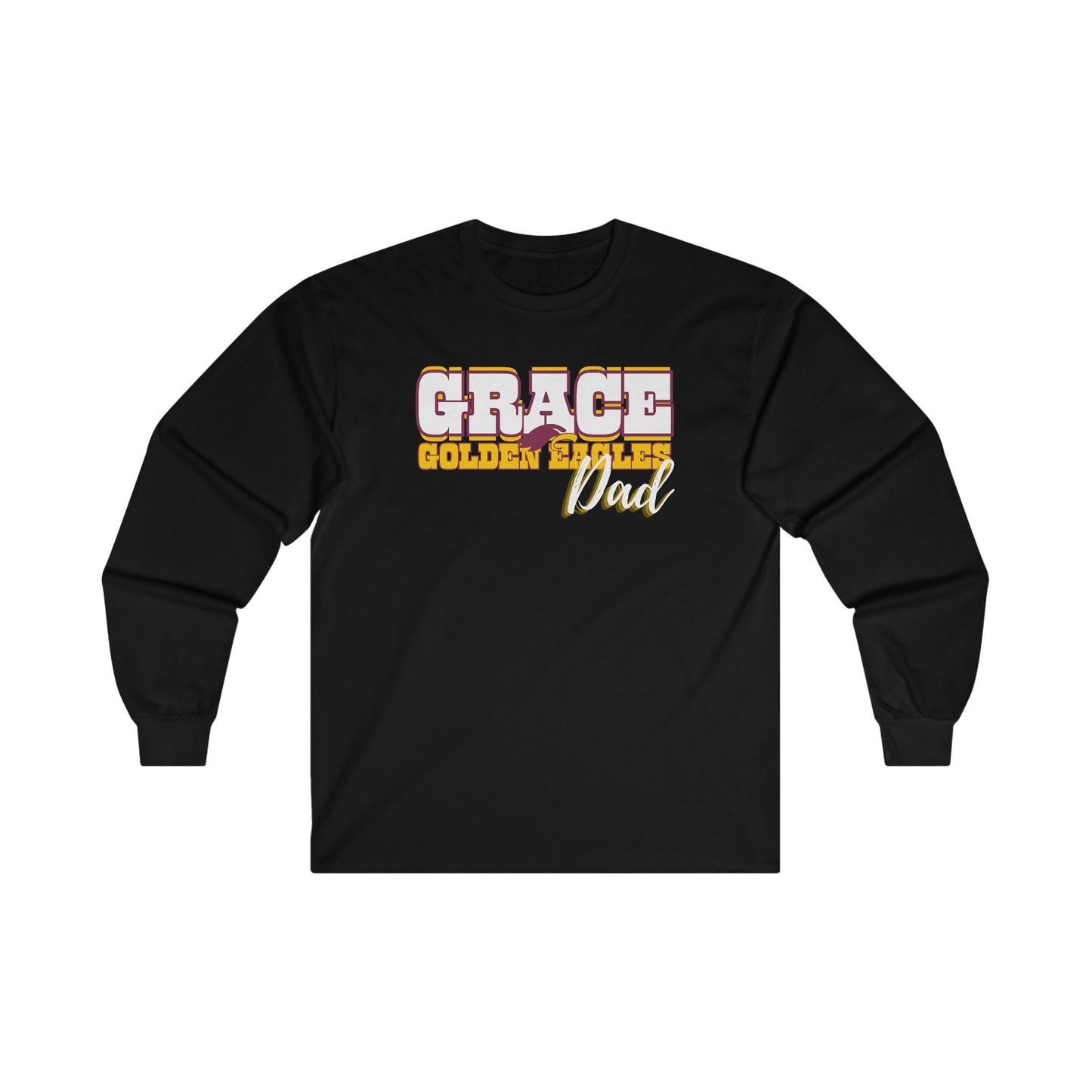 "DAD - GOLDEN EAGLES" - Unisex Long Sleeve T-Shirt