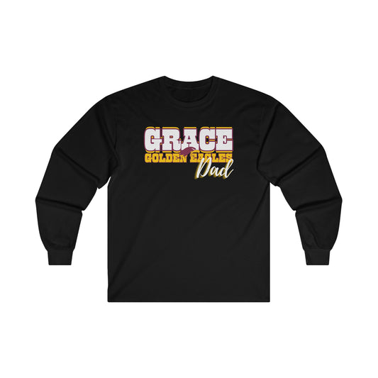 "DAD - GOLDEN EAGLES" - Unisex Long Sleeve T-Shirt