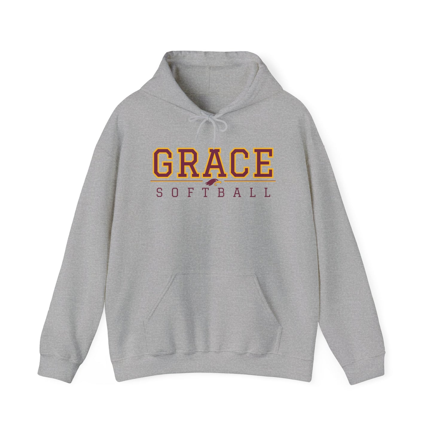 "SOFTBALL - Athlete3" - Unisex Hooded Sweatshirt