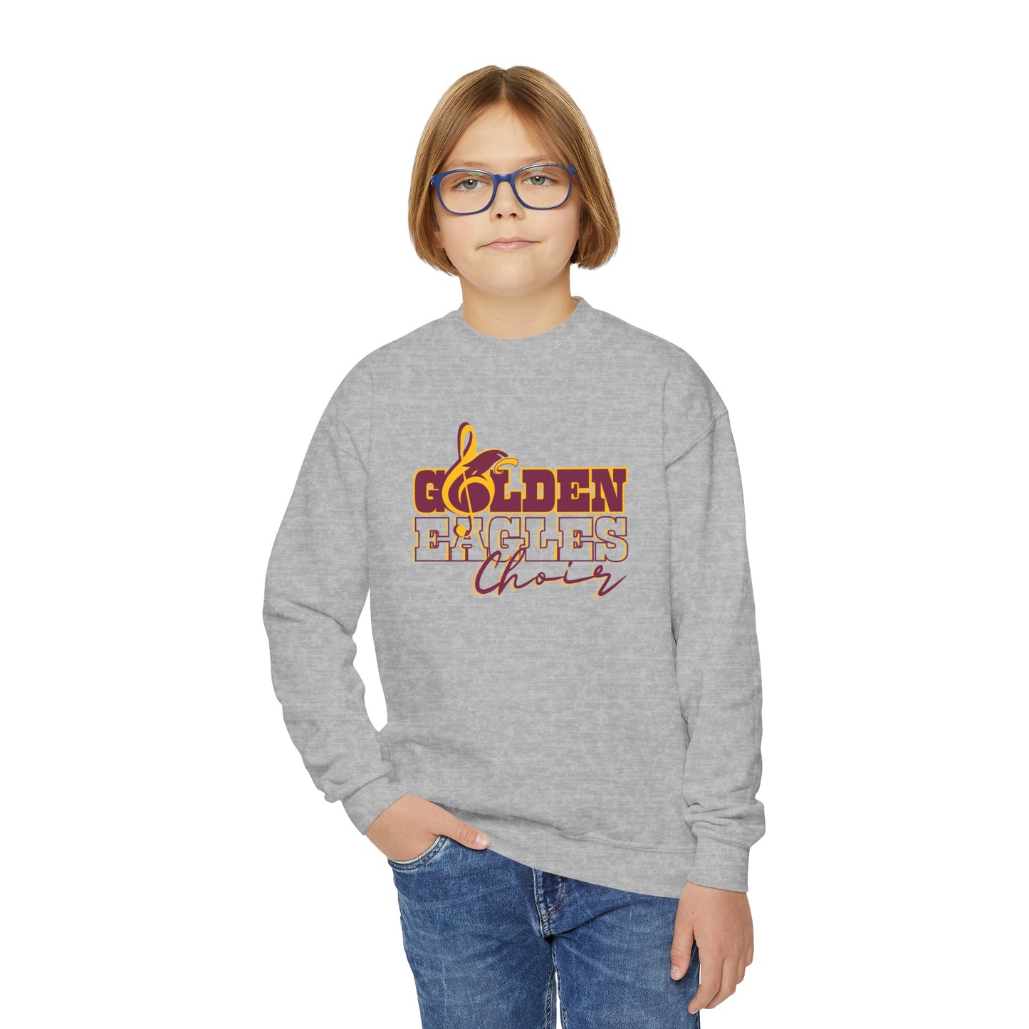 “CHOIR_Athlete Design" Youth Unisex Sweatshirt