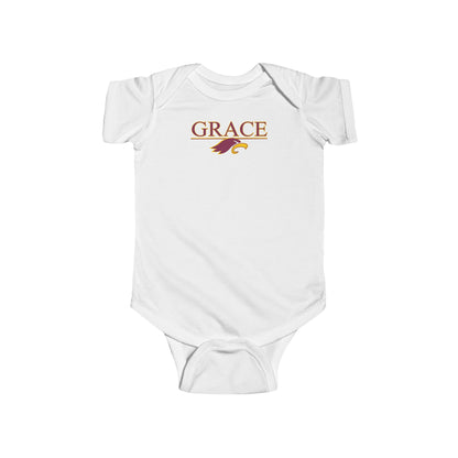 "GRACE w/ EAGLE" Infant Jersey Bodysuit