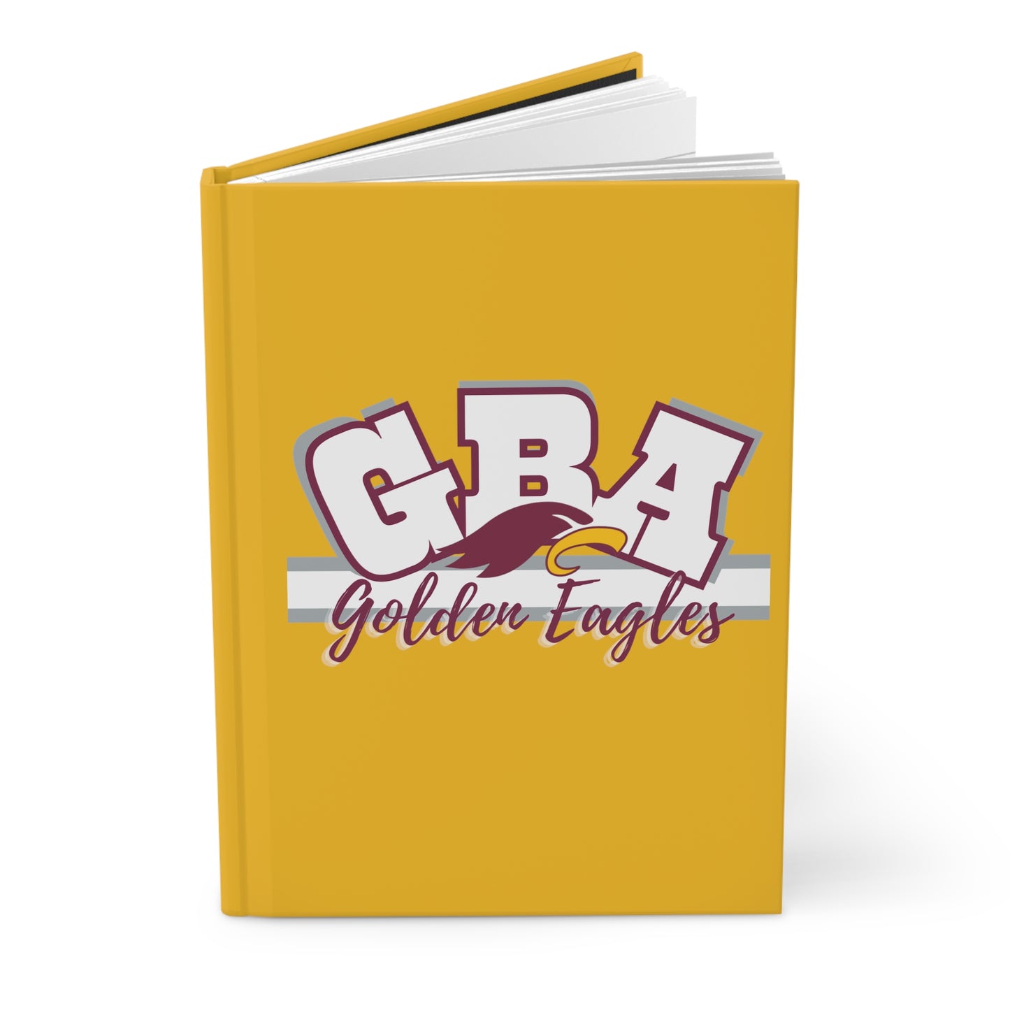 "GBA" Hardcover Journal (gold)