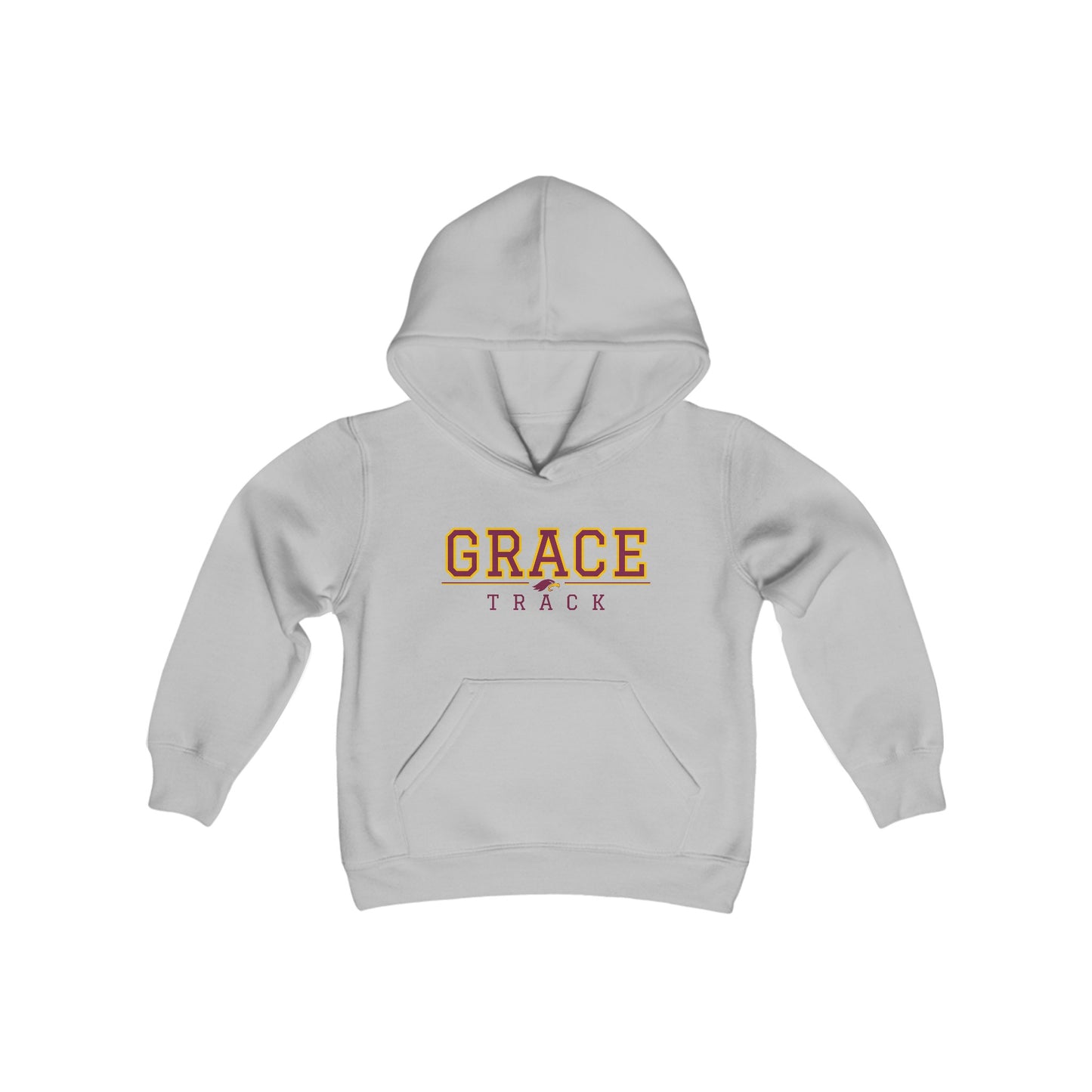 "TRACK - Athlete3" - Youth Hooded Sweatshirt