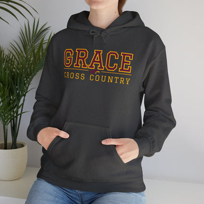 "CROSS COUNTRY - Athlete3" - Unisex Hooded Sweatshirt