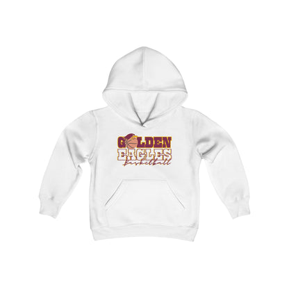 “BASKETBALL_Athlete Design" - Youth Unisex Hooded Sweatshirt