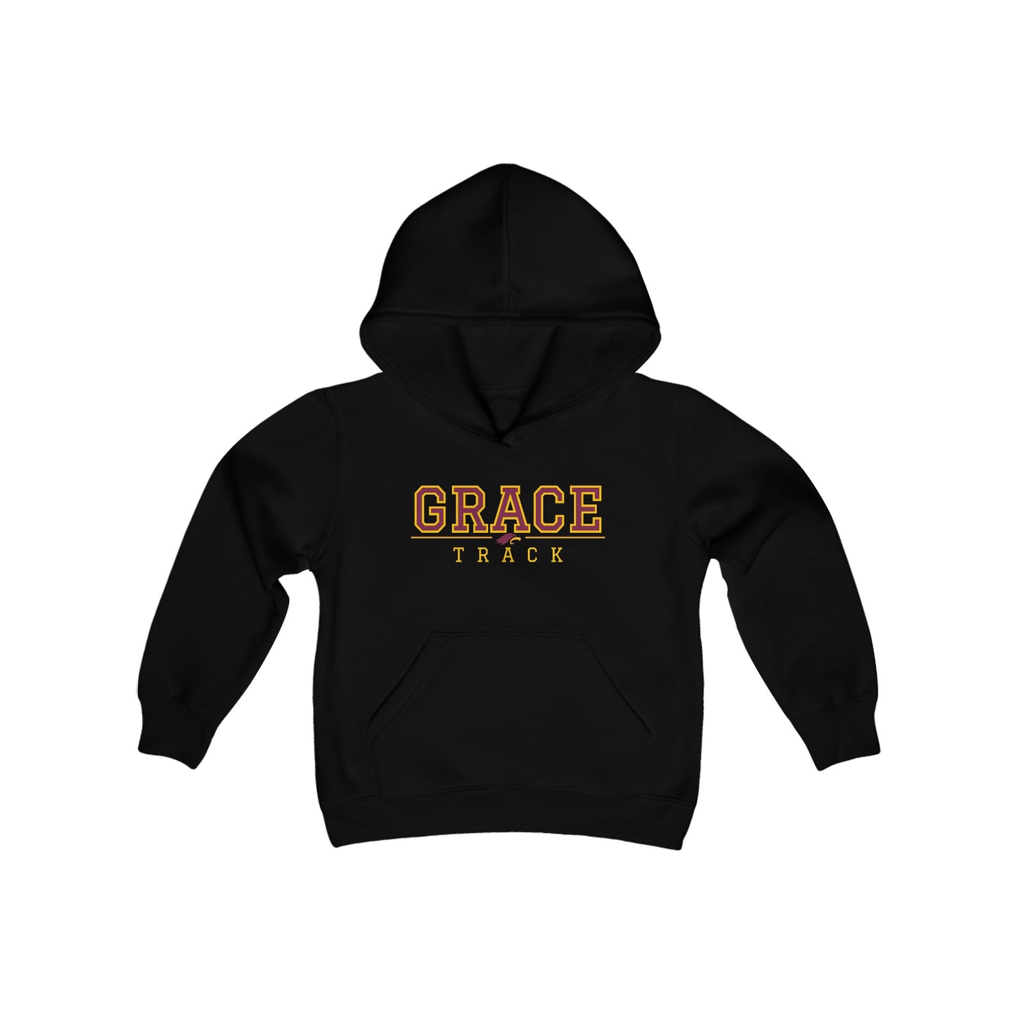 "TRACK - Athlete3" - Youth Hooded Sweatshirt