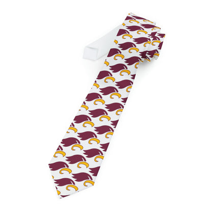 "EAGLE" White Necktie