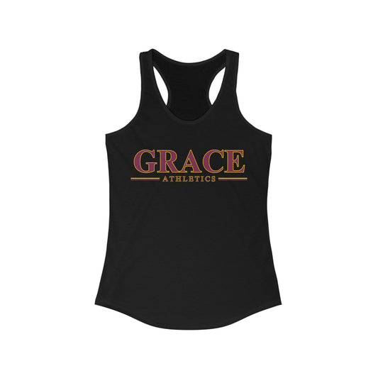 "ATHLETICS" - Women's Ideal Racerback Tank