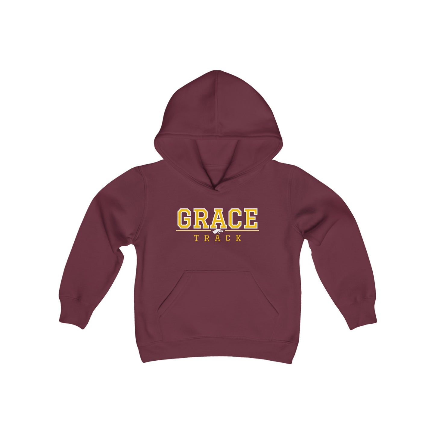 "TRACK - Athlete3" - Youth Hooded Sweatshirt