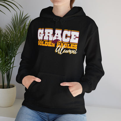 "ALUMNI - GOLDEN EAGLES" - Unisex Hooded Sweatshirt