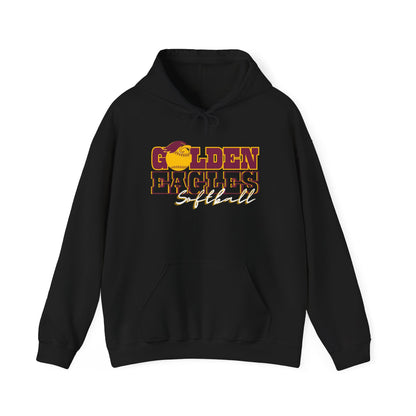 “SOFTBALL_Athlete Design" - Unisex Hooded Sweatshirt