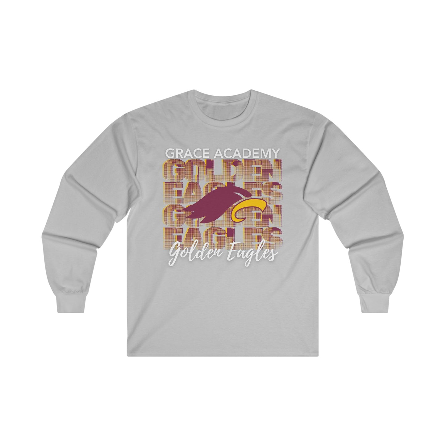 "GRACE ACADEMY GOLDEN EAGLES" - Unisex Long Sleeve Tee