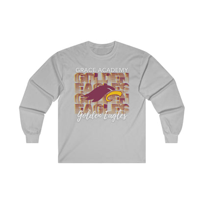 "GRACE ACADEMY GOLDEN EAGLES" - Unisex Long Sleeve Tee