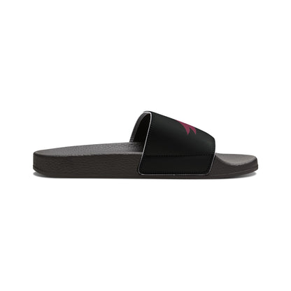 Youth "EAGLE" Removable-Strap Slides (black)