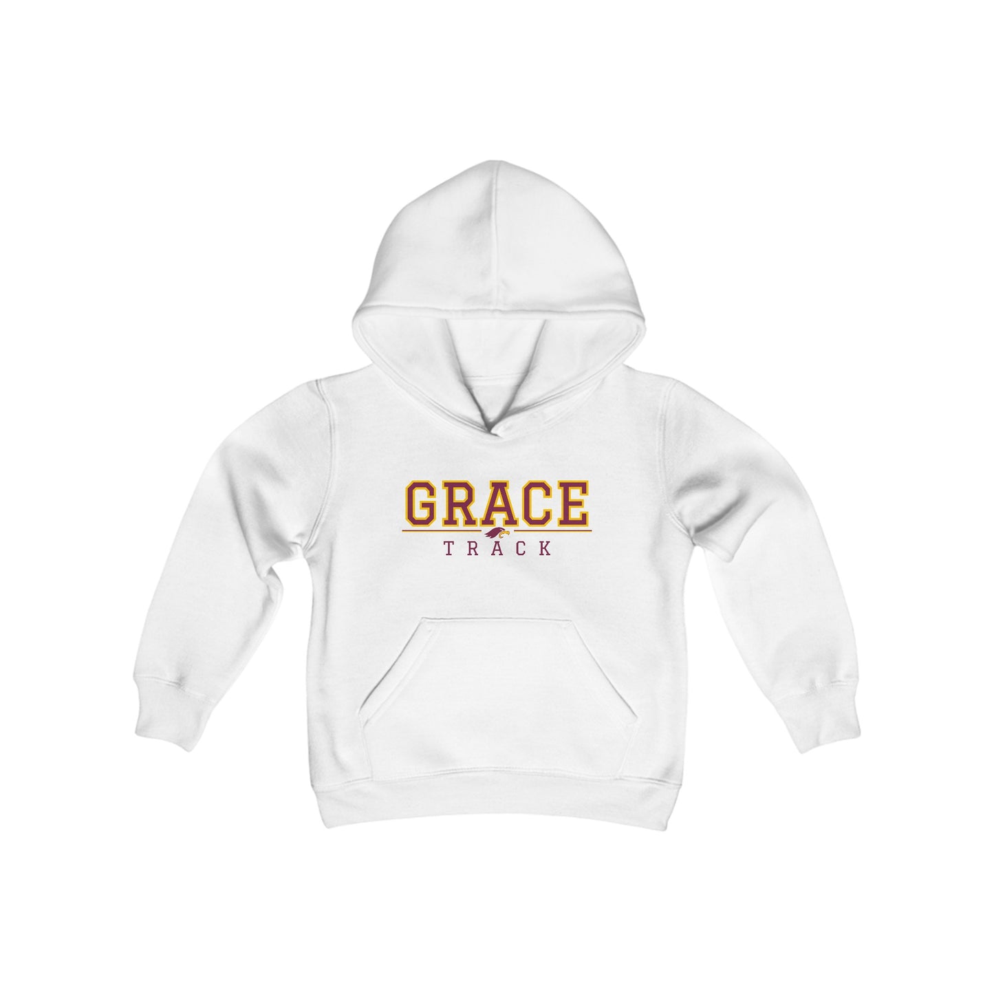 "TRACK - Athlete3" - Youth Hooded Sweatshirt