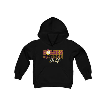 "GOLF_Athlete Design" Youth Unisex Hooded Sweatshirt