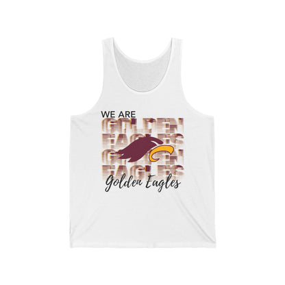 "WE ARE GOLDEN EAGLES" - Unisex Jersey Tank