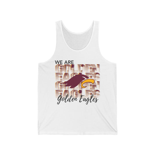 "WE ARE GOLDEN EAGLES" - Unisex Jersey Tank