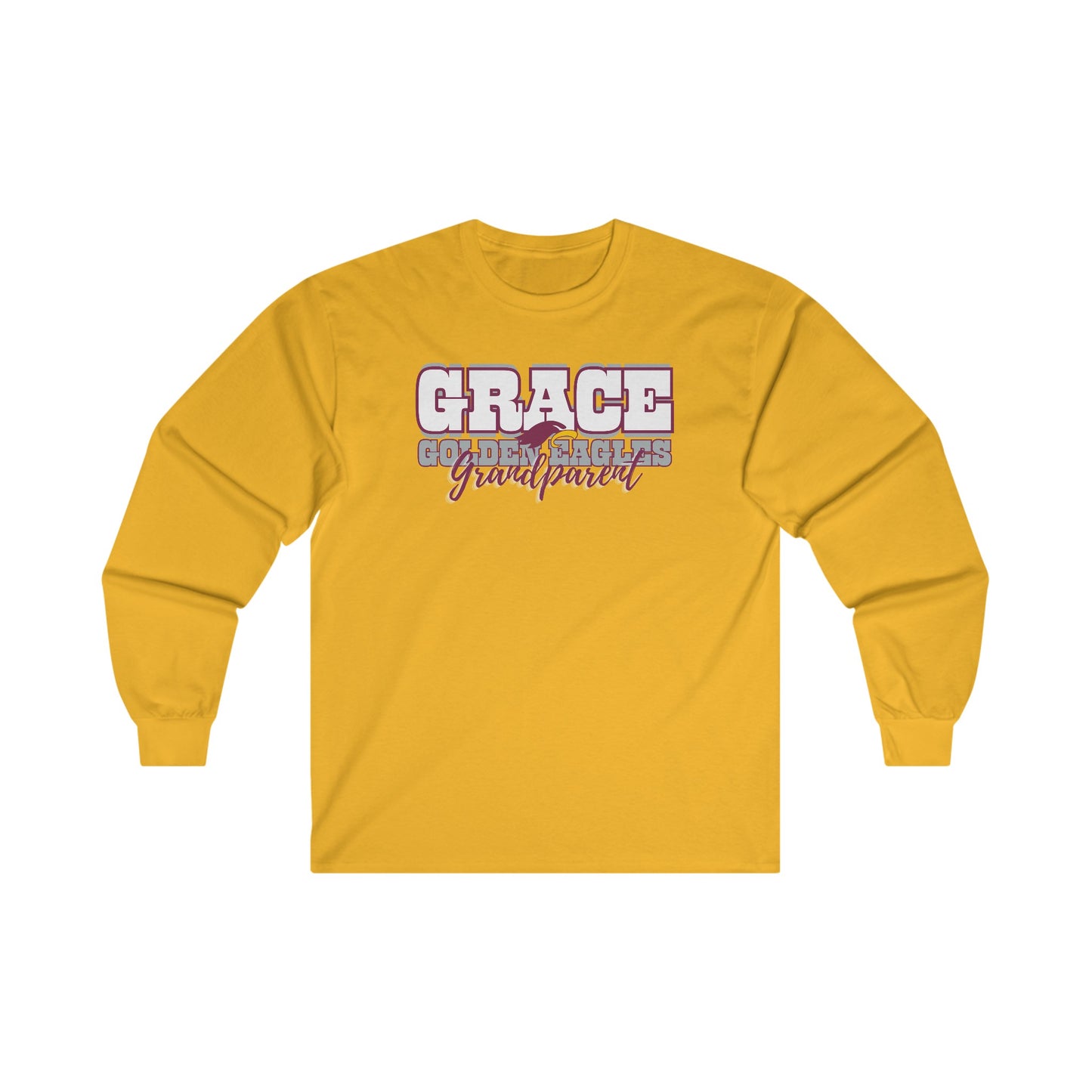 "GRANDPARENT - GOLDEN EAGLES" - Unisex Long Sleeve T-Shirt