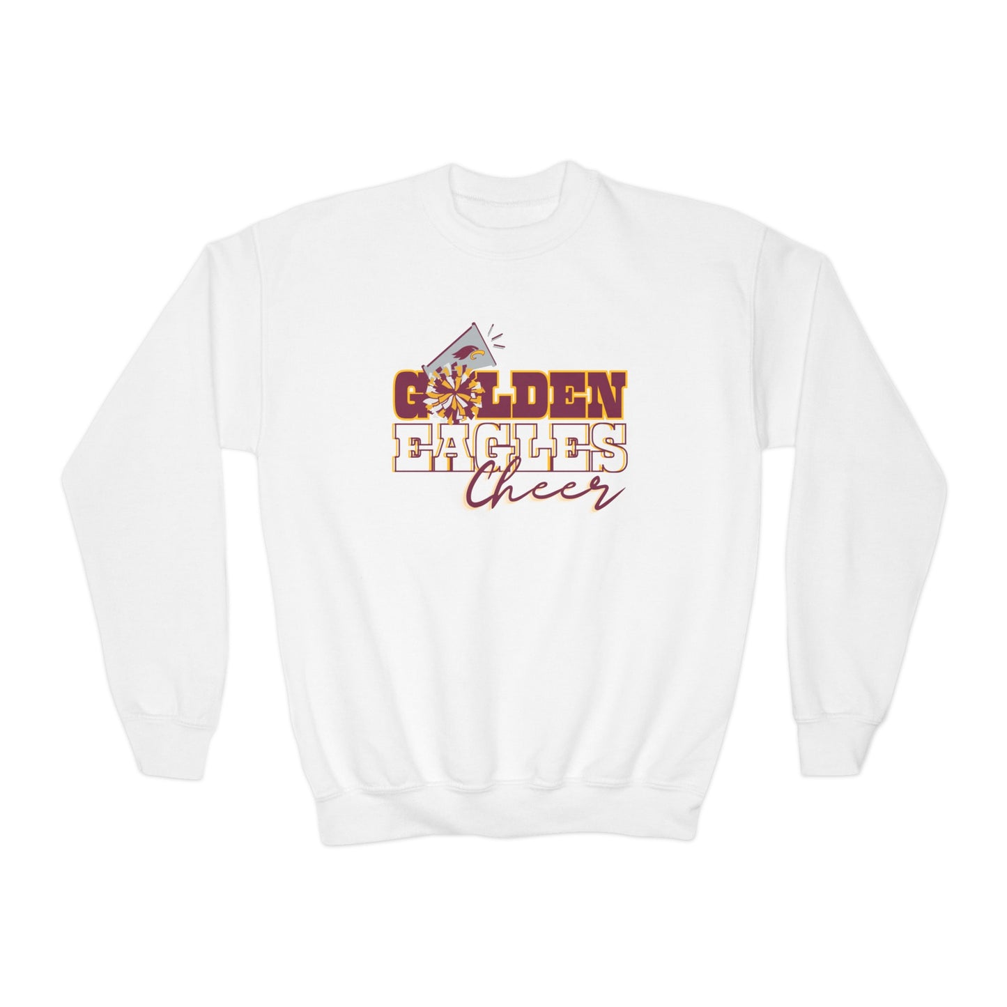 “CHEER_Athlete Design" Youth Unisex Sweatshirt