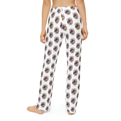 "SOCCER" Kids Pajama Pants (white)