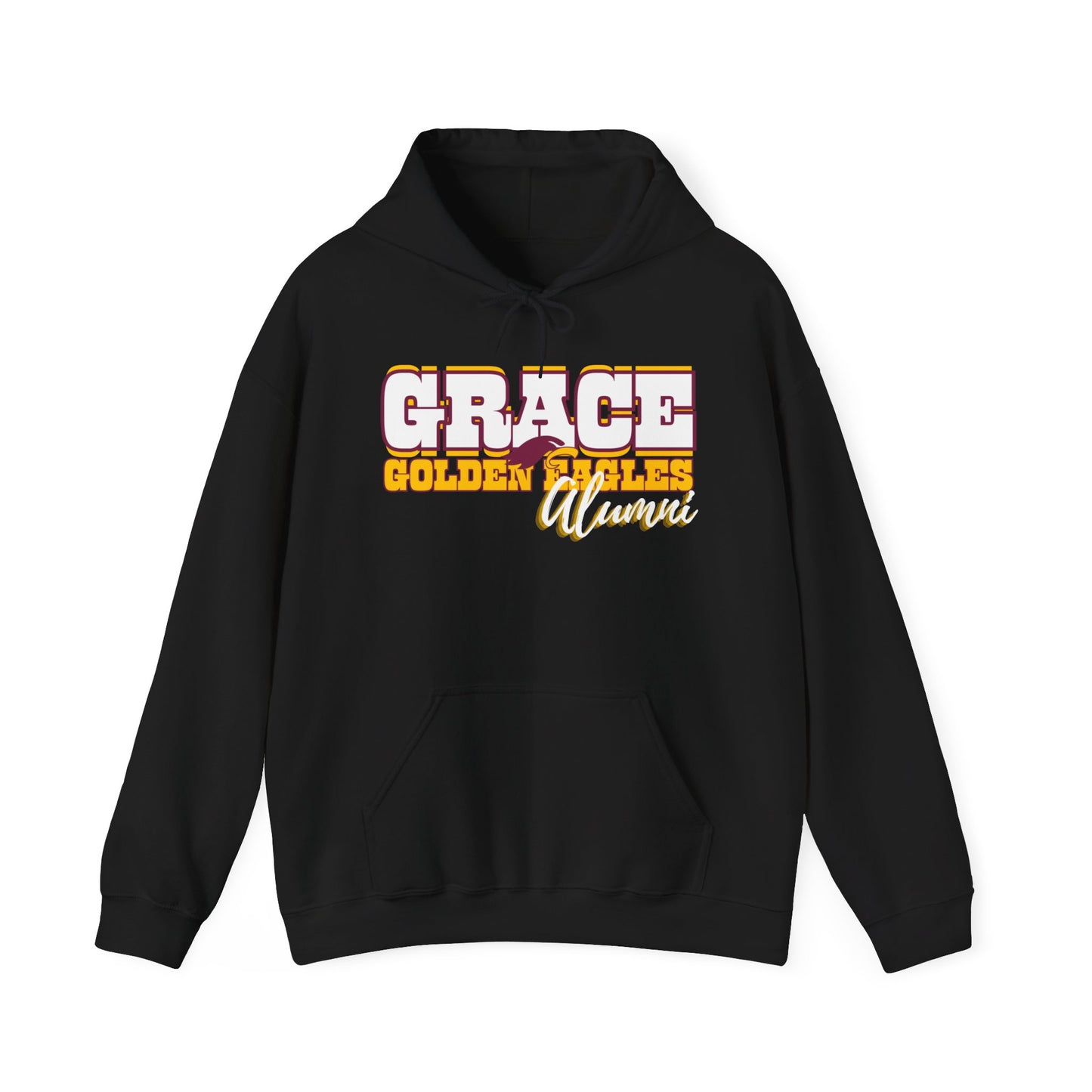 "ALUMNI - GOLDEN EAGLES" - Unisex Hooded Sweatshirt