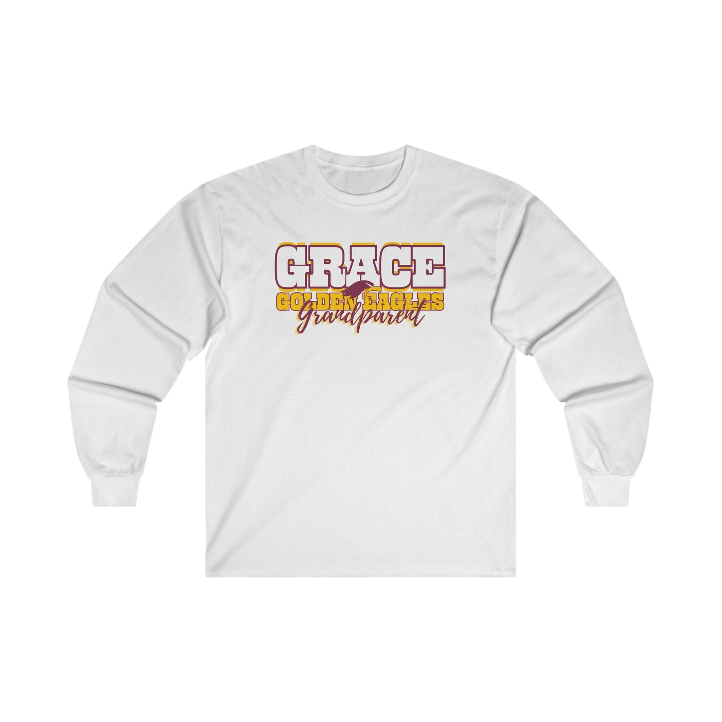 "GRANDPARENT - GOLDEN EAGLES" - Unisex Long Sleeve T-Shirt