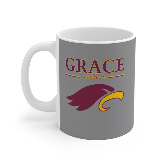 "GRACE ACADEMY" - 11oz Mug (grey)