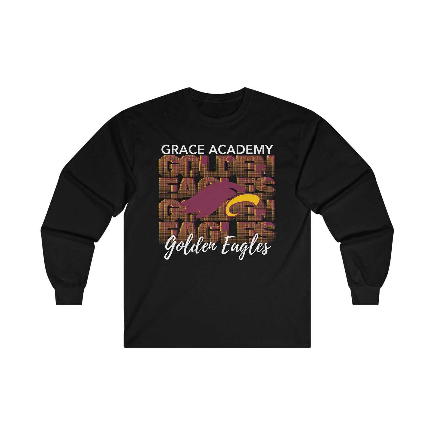 "GRACE ACADEMY GOLDEN EAGLES" - Unisex Long Sleeve Tee