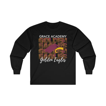 "GRACE ACADEMY GOLDEN EAGLES" - Unisex Long Sleeve Tee