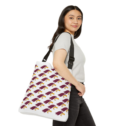 "MULTI-EAGLE" Adjustable Tote Bag (WHITE)