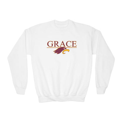 "GRACE w/ EAGLE" - Youth Sweatshirt