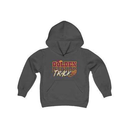 “TRACK_Athlete Design" - Youth Unisex Hooded Sweatshirt