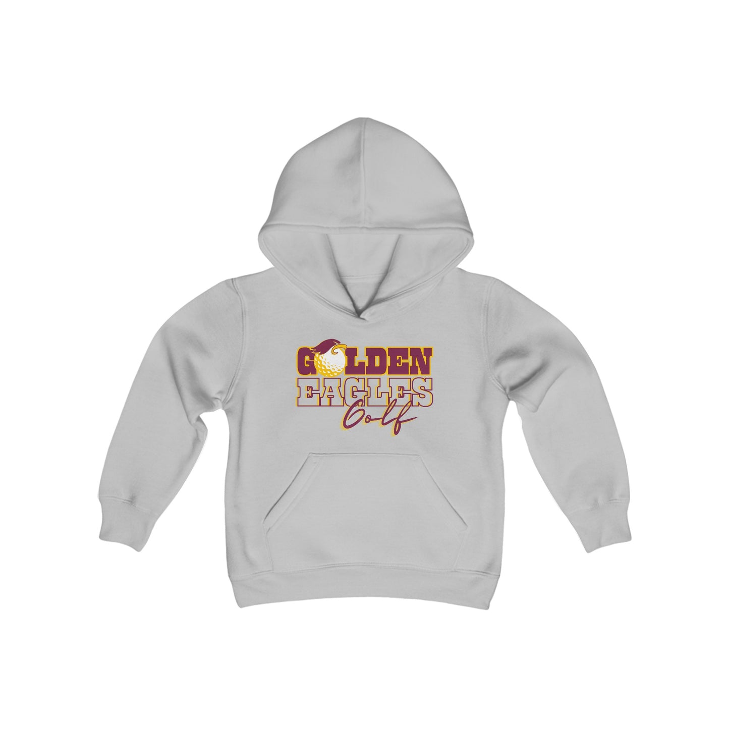 "GOLF_Athlete Design" Youth Unisex Hooded Sweatshirt