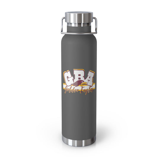 "GBA" - Copper Vacuum Insulated Bottle, 22oz