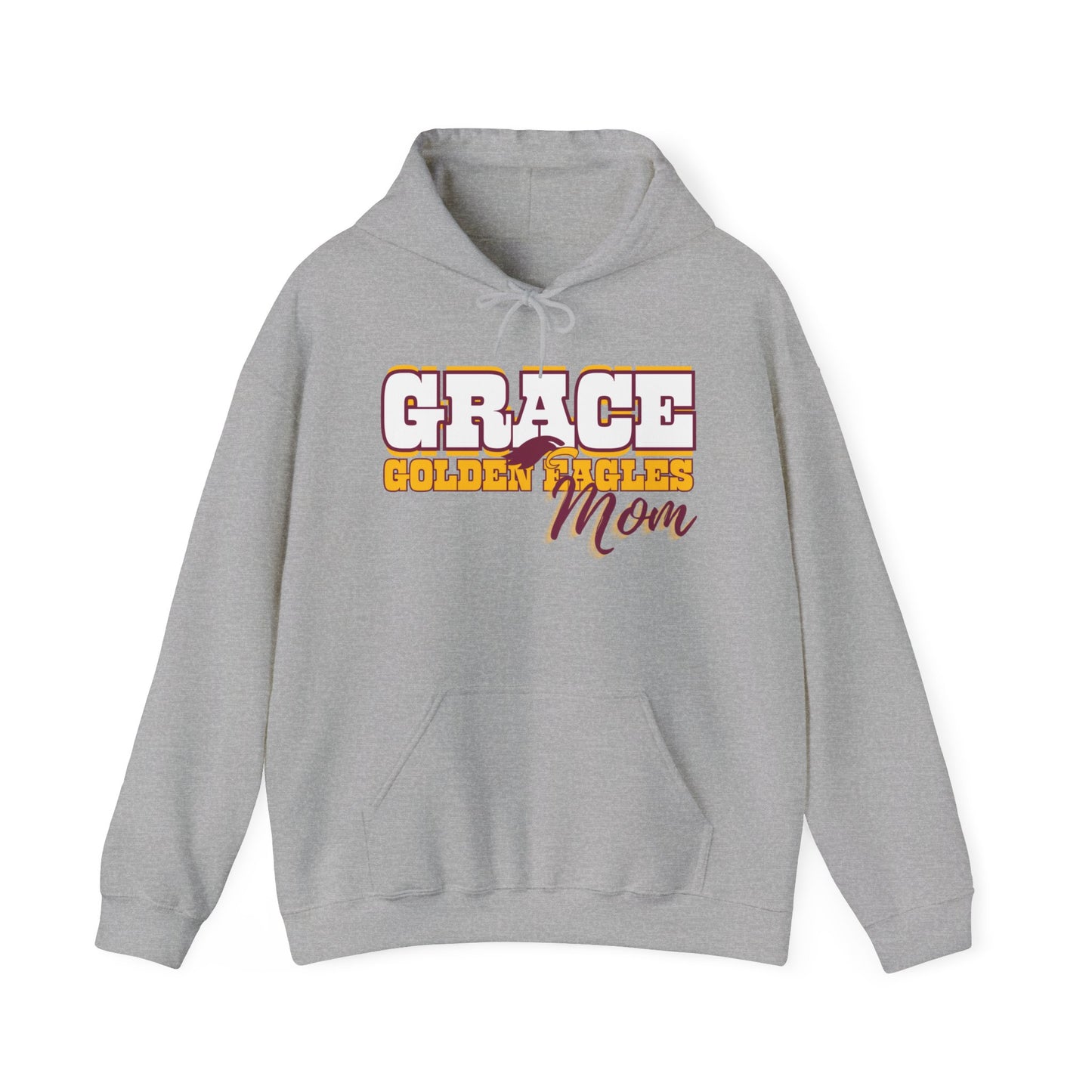 "MOM - GOLDEN EAGLES" - Unisex Hooded Sweatshirt