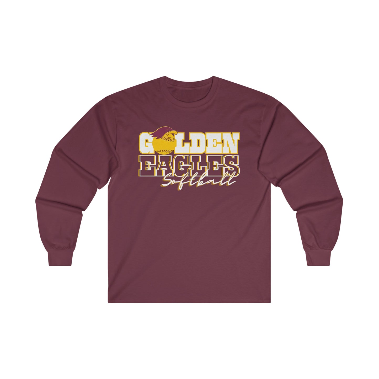 “SOFTBALL_Athlete Design" - Unisex Long Sleeve T-Shirt