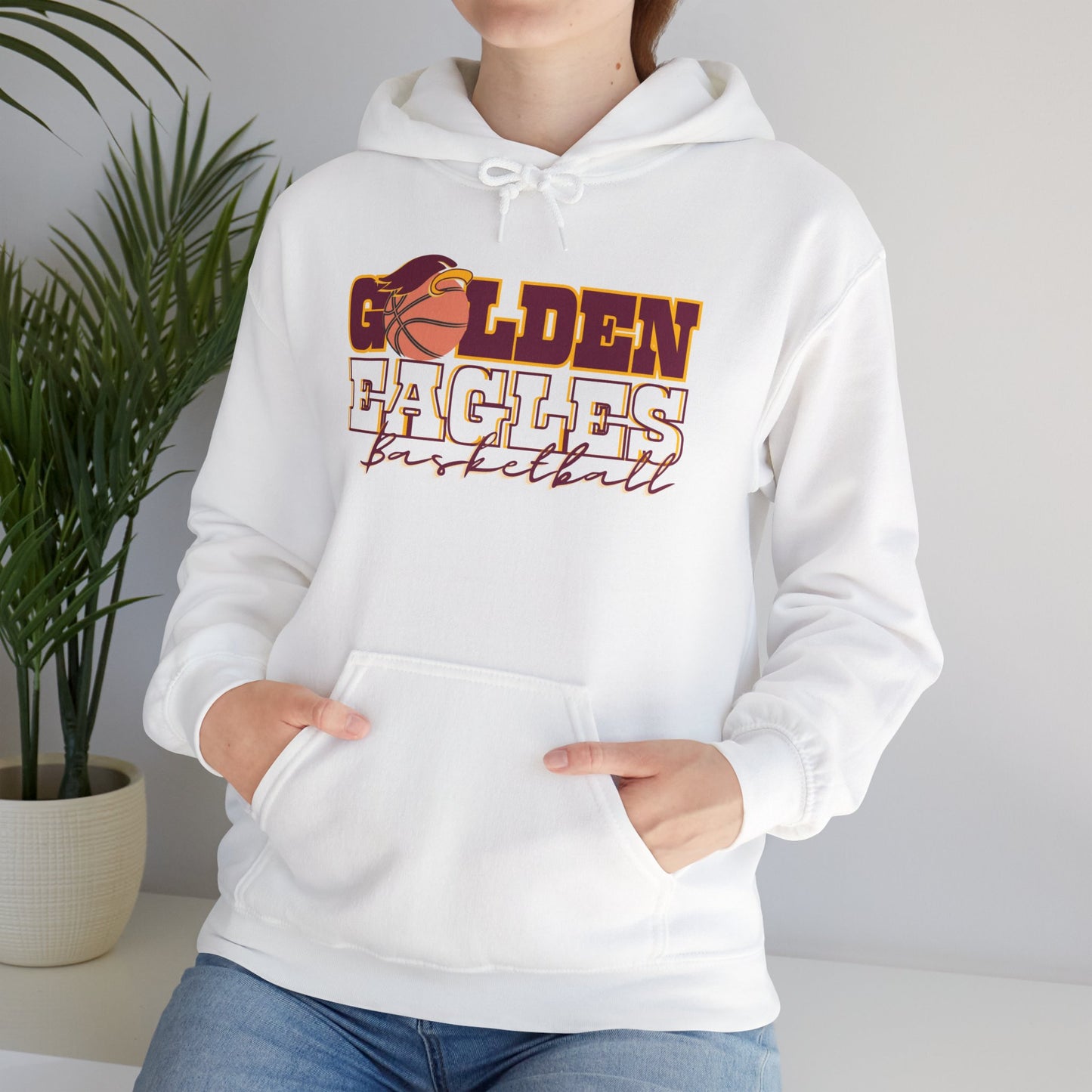 BASKETBALL_Athlete Design" - Unisex Hooded Sweatshirt