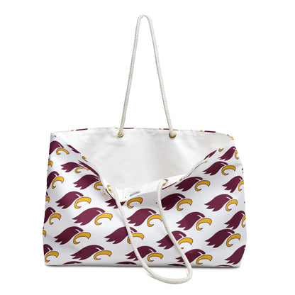 "MULTI-EAGLE" Weekender Bag (WHITE)