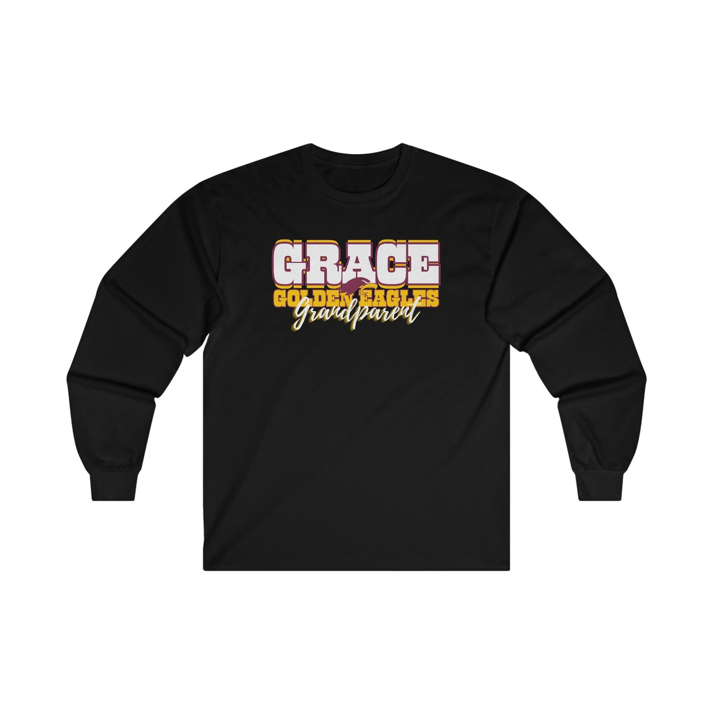 "GRANDPARENT - GOLDEN EAGLES" - Unisex Long Sleeve T-Shirt