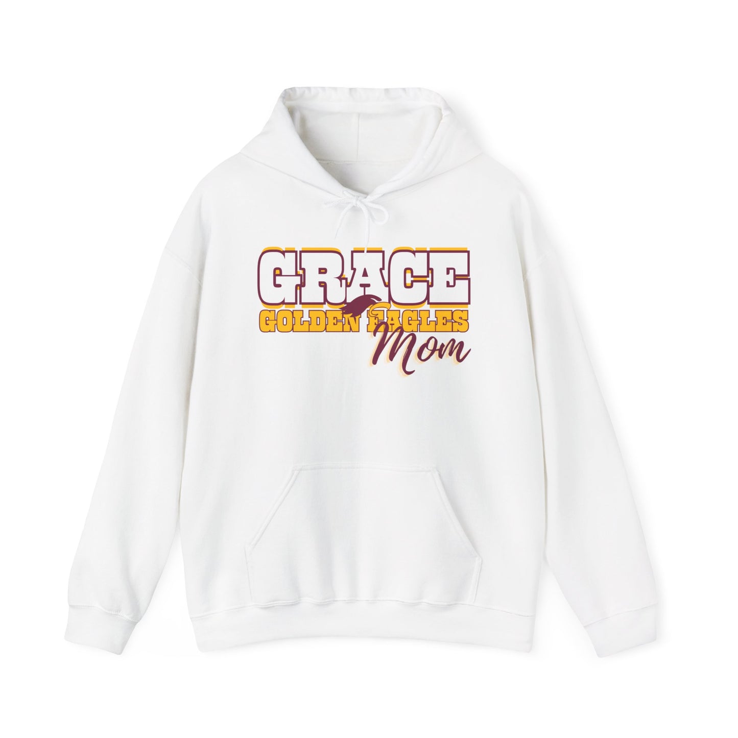 "MOM - GOLDEN EAGLES" - Unisex Hooded Sweatshirt