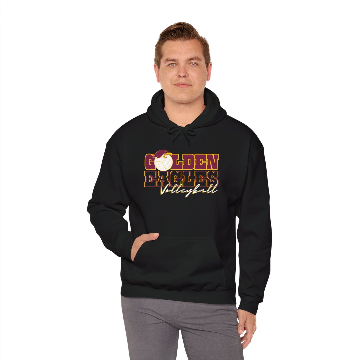 “VOLLEYBALL_Athlete Design" - Unisex Hooded Sweatshirt