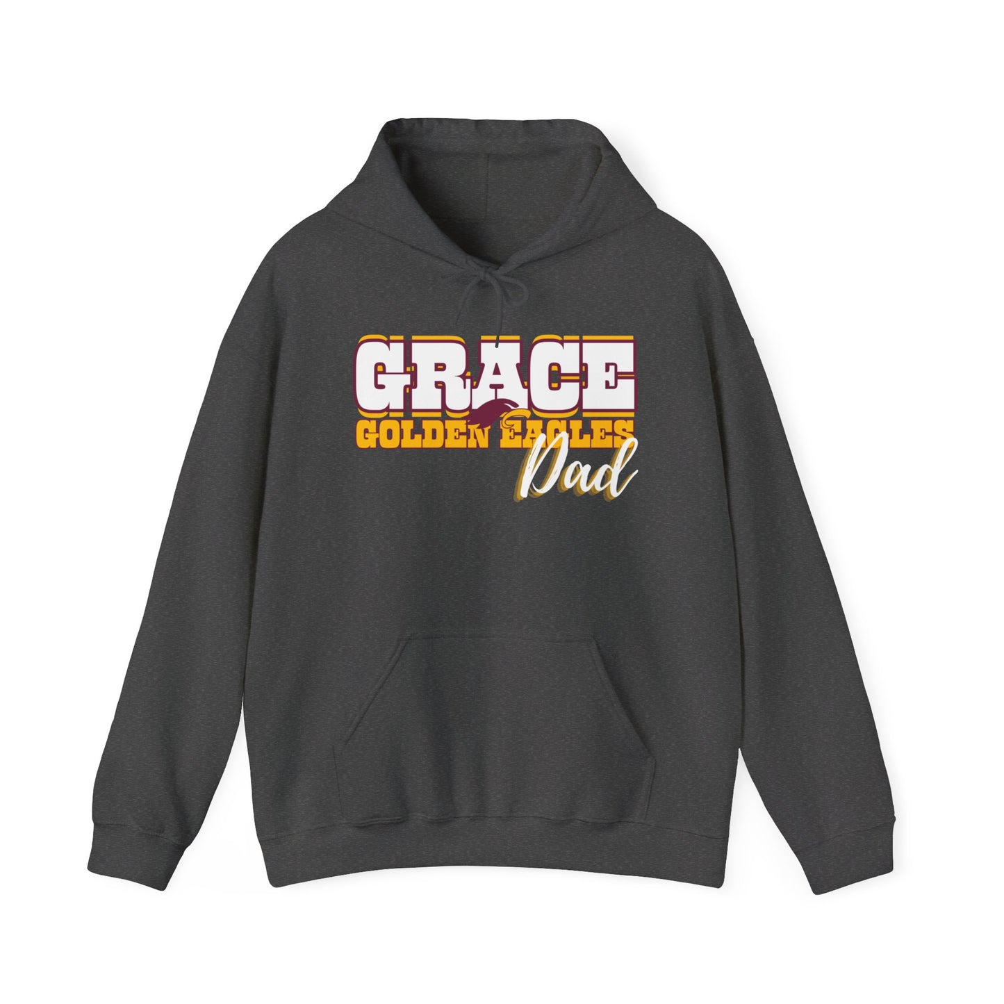 "DAD - GOLDEN EAGLES" - Unisex Hooded Sweatshirt