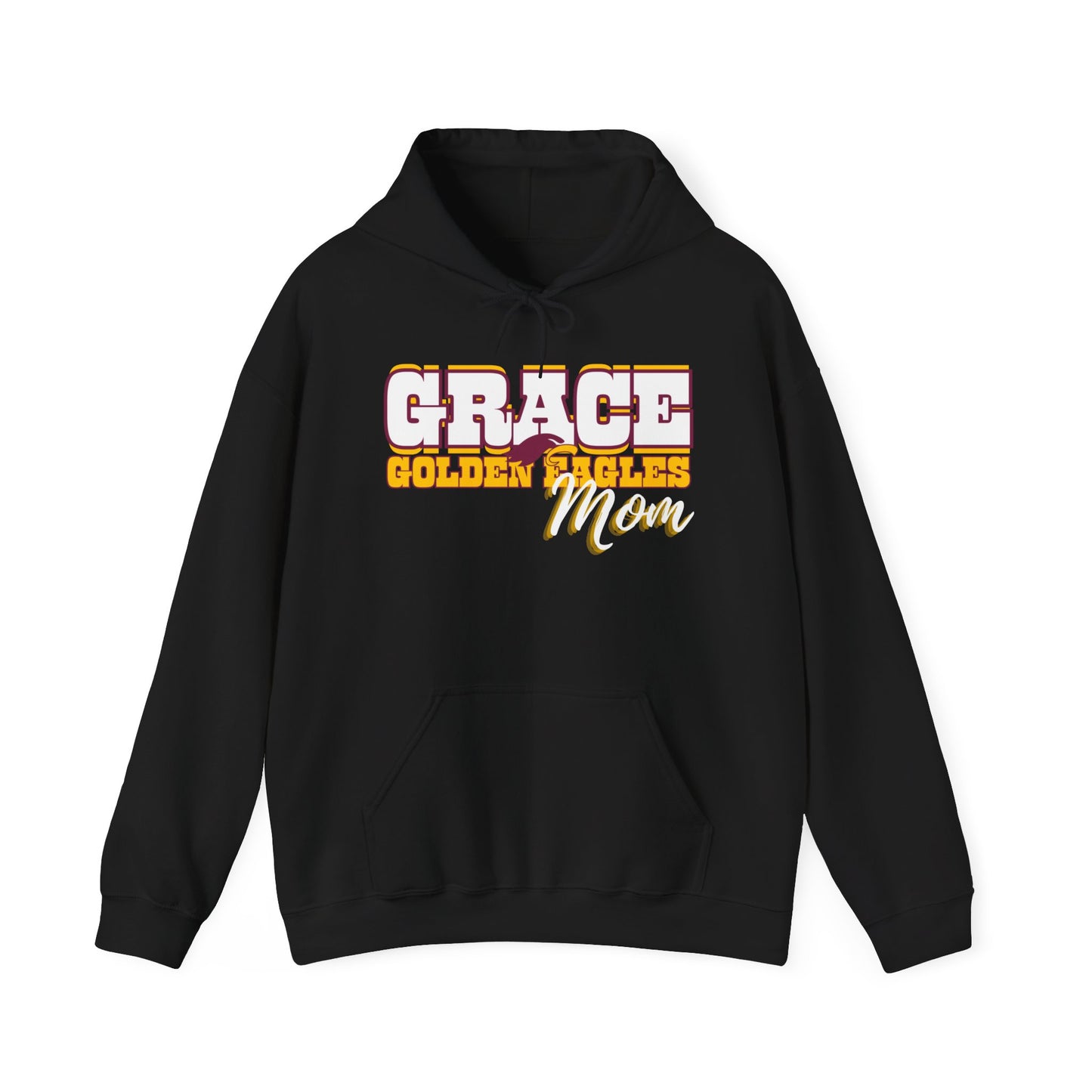 "MOM - GOLDEN EAGLES" - Unisex Hooded Sweatshirt