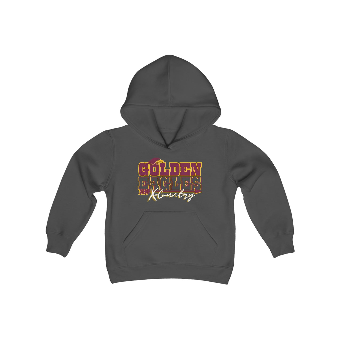 “XC_Athlete Design" - Youth Unisex Hooded Sweatshirt